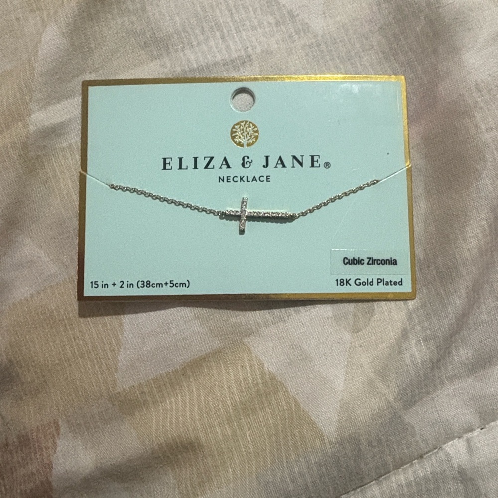 Gold Cross Necklace